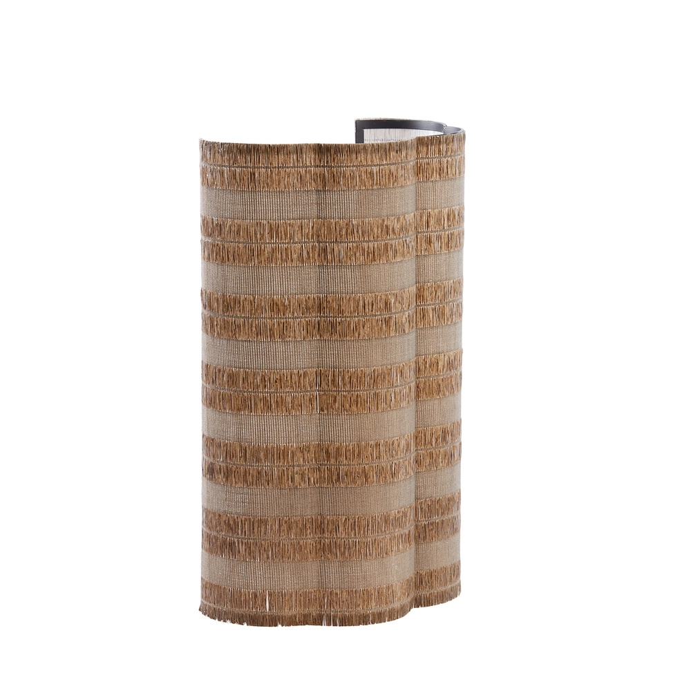 Japandi wall lamp Verdantia 40cm - raffia natural Light & Living 8717807793005
