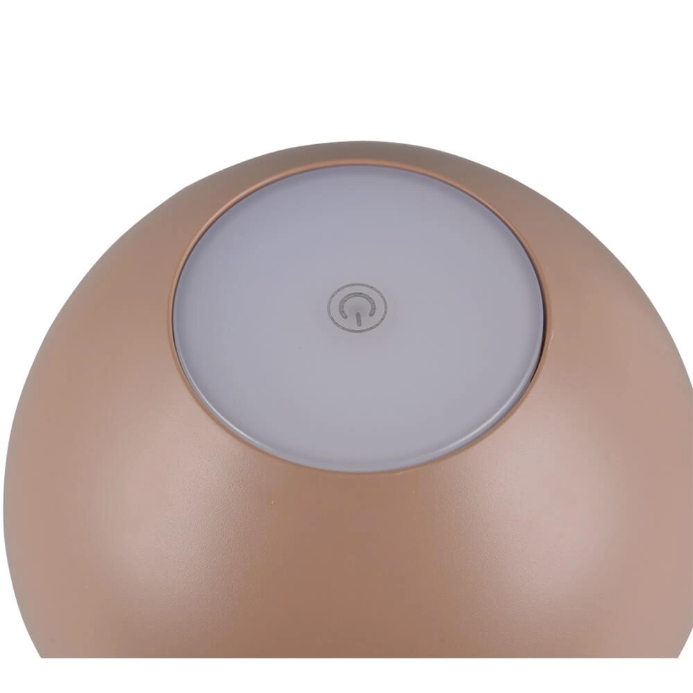 Rechargeable table lamp Ricardo coffee brown Trio 4017807633900