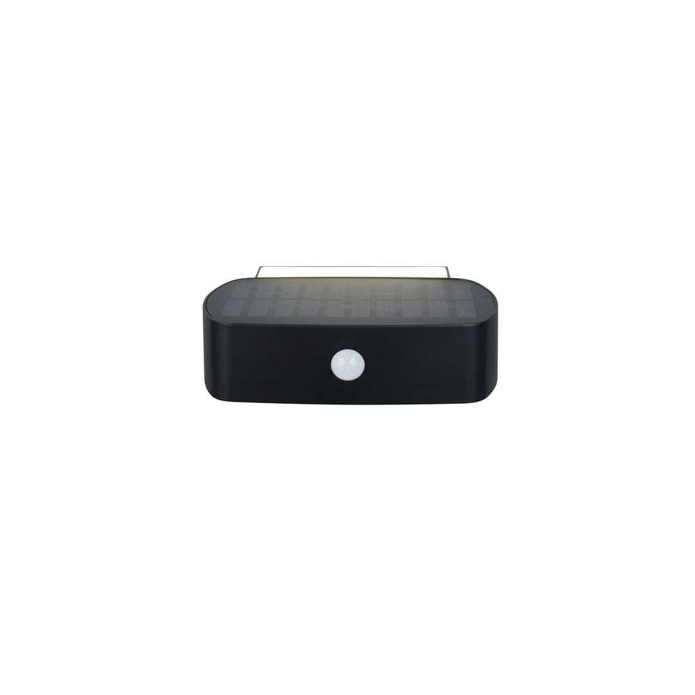 Solar wall lamp Bilbao Black Hybrid Trio 4017807648058
