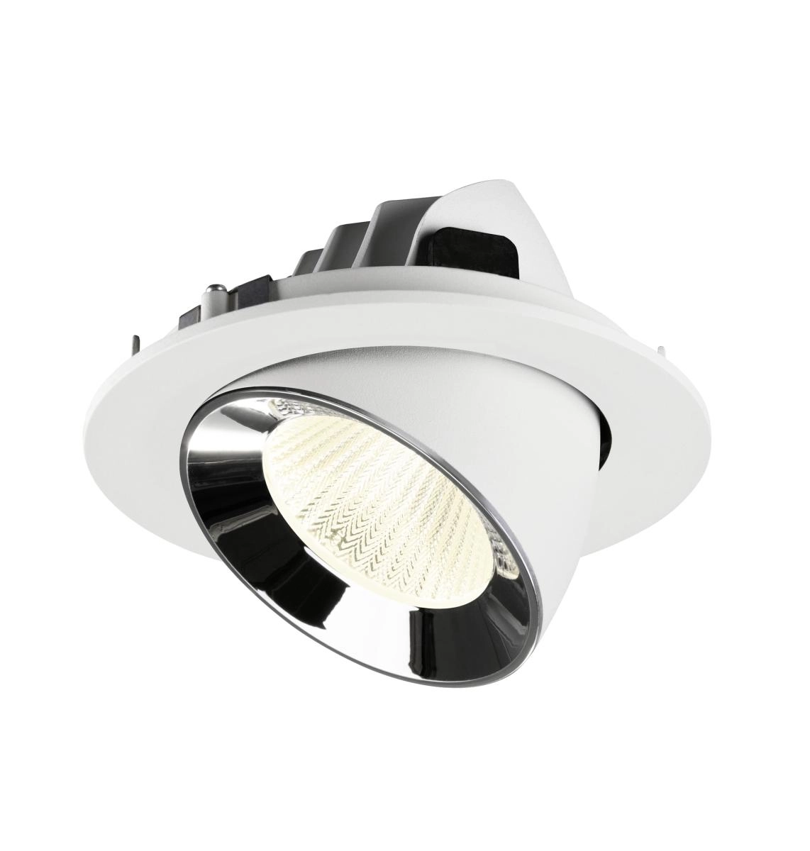 Recessed spotlight Numinos Gimble L white/chrome 4000K - 40deg SLV 4024163310017