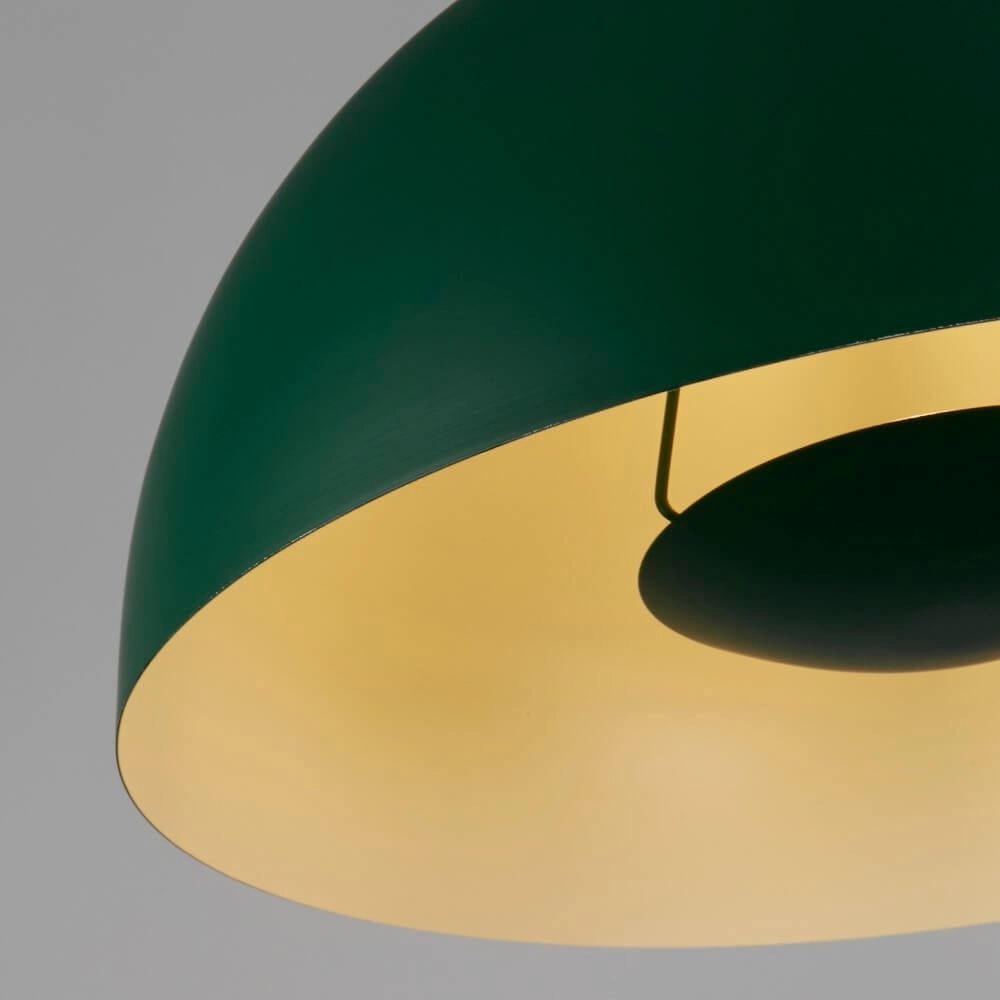 Green pendant lamp Mars Shade 20cm high Searchlight 5053423274270