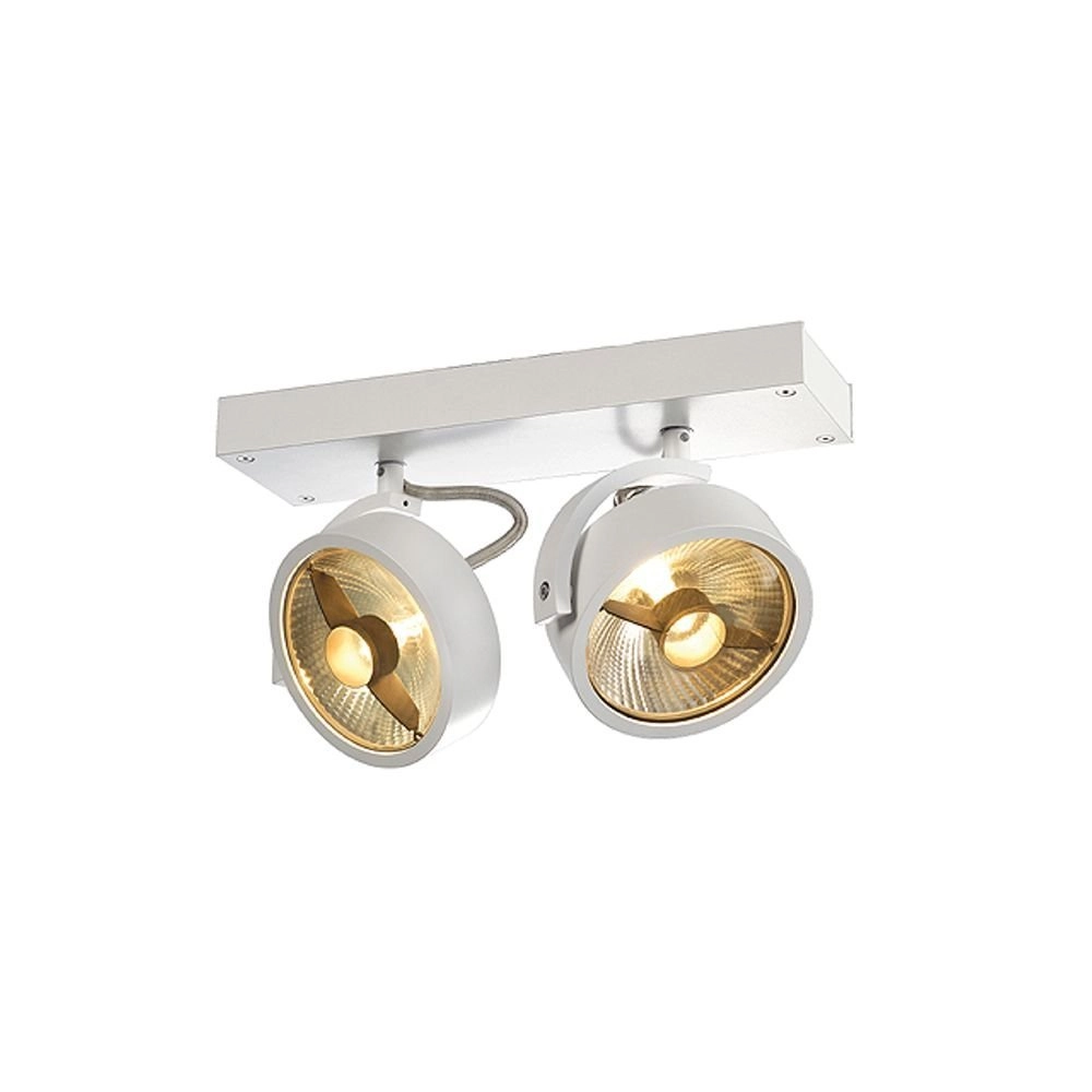 Design spotlights Kalu 2 QPAR111 2-light white