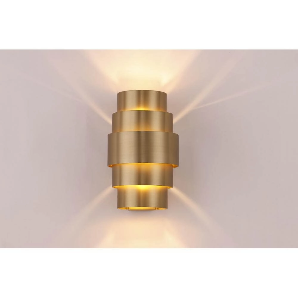 Design wall lamp Rolls bronze Artdelight 8720701101470