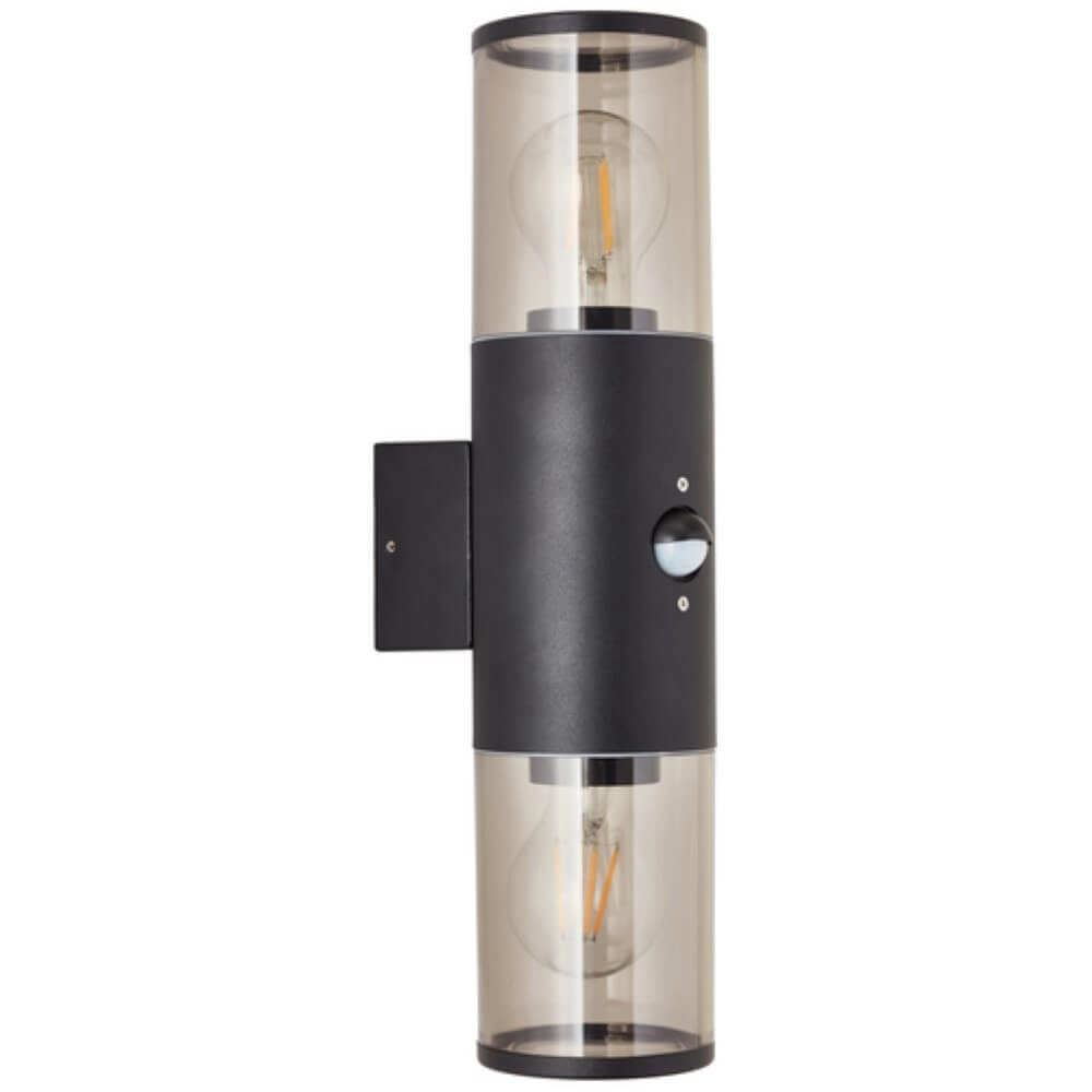 Double outdoor lamp Sergioro with sensor Brilliant 4004353405693