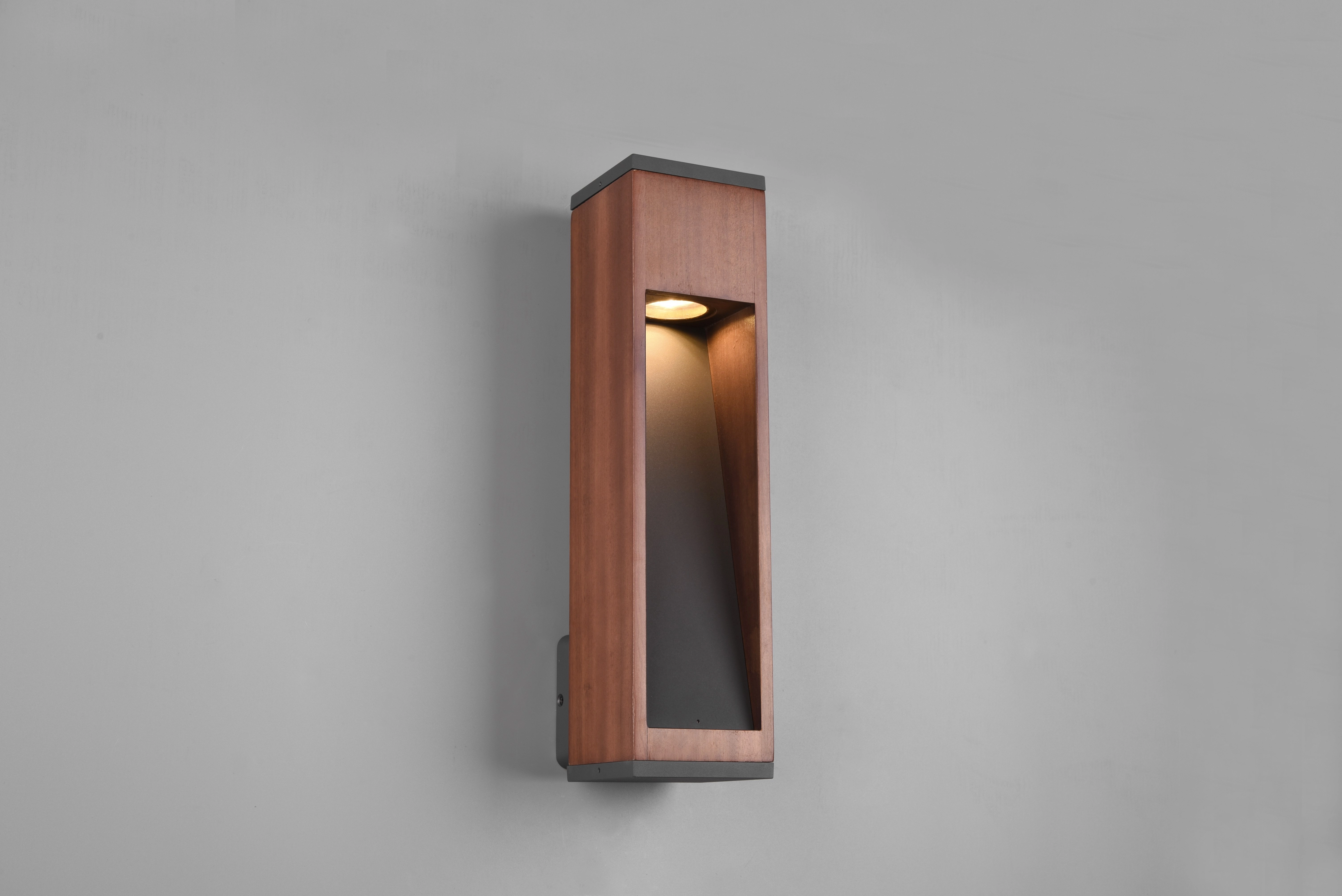 Outdoor lamp Canning teak wood Trio 4017807492798