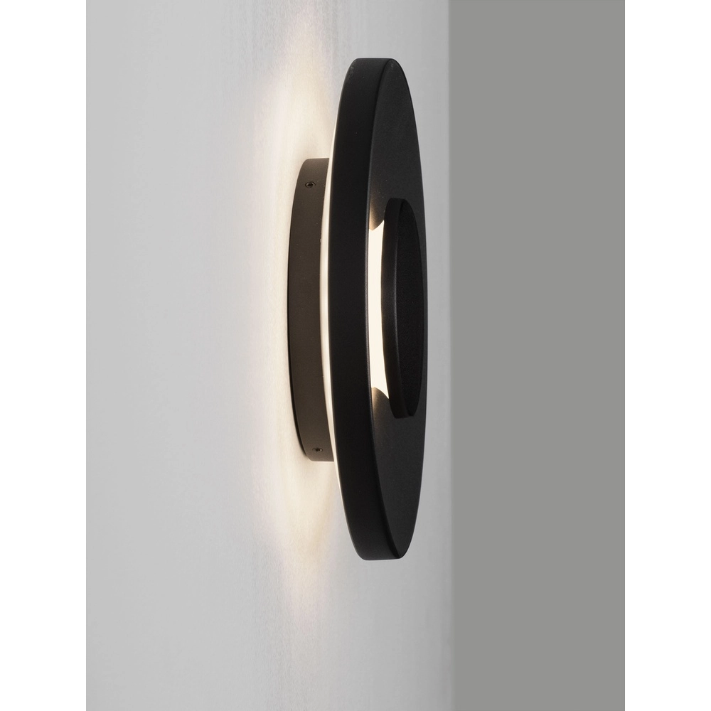 Round wall lamp Cico black Lyora 5212017478986