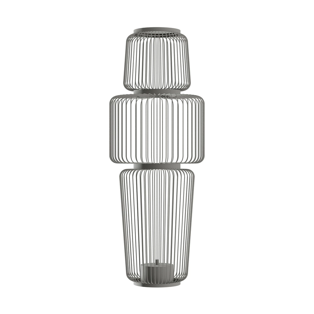 Cage lamp Nome umbra grey Ø 25.5cm