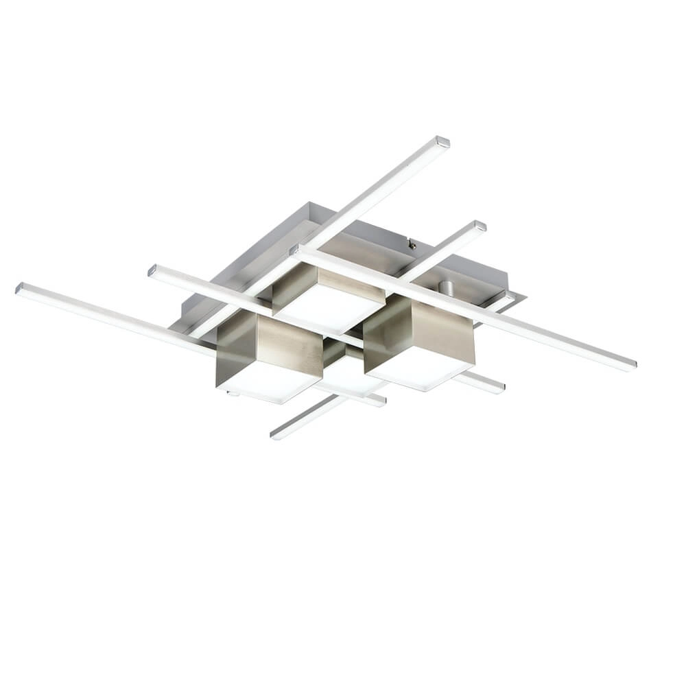Design ceiling lamp Roger nickel Trio 4017807640052