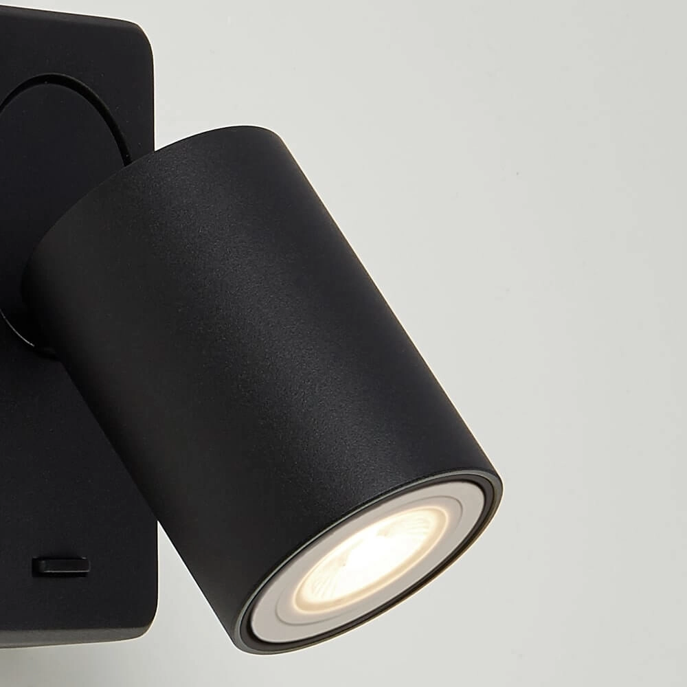 Ceiling lamp Moon 1 black Lyora