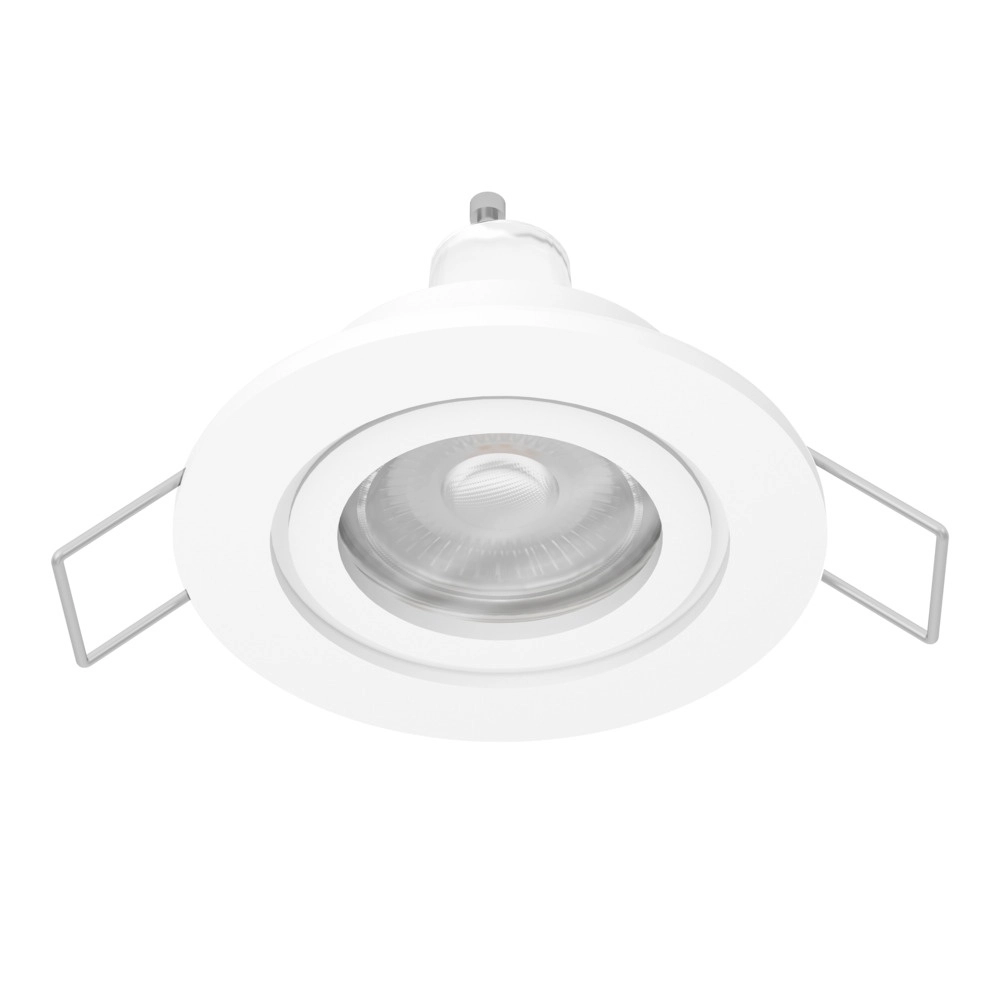 Recessed spotlight Barranco white Ø 8,4cm IP44 - 4000K
