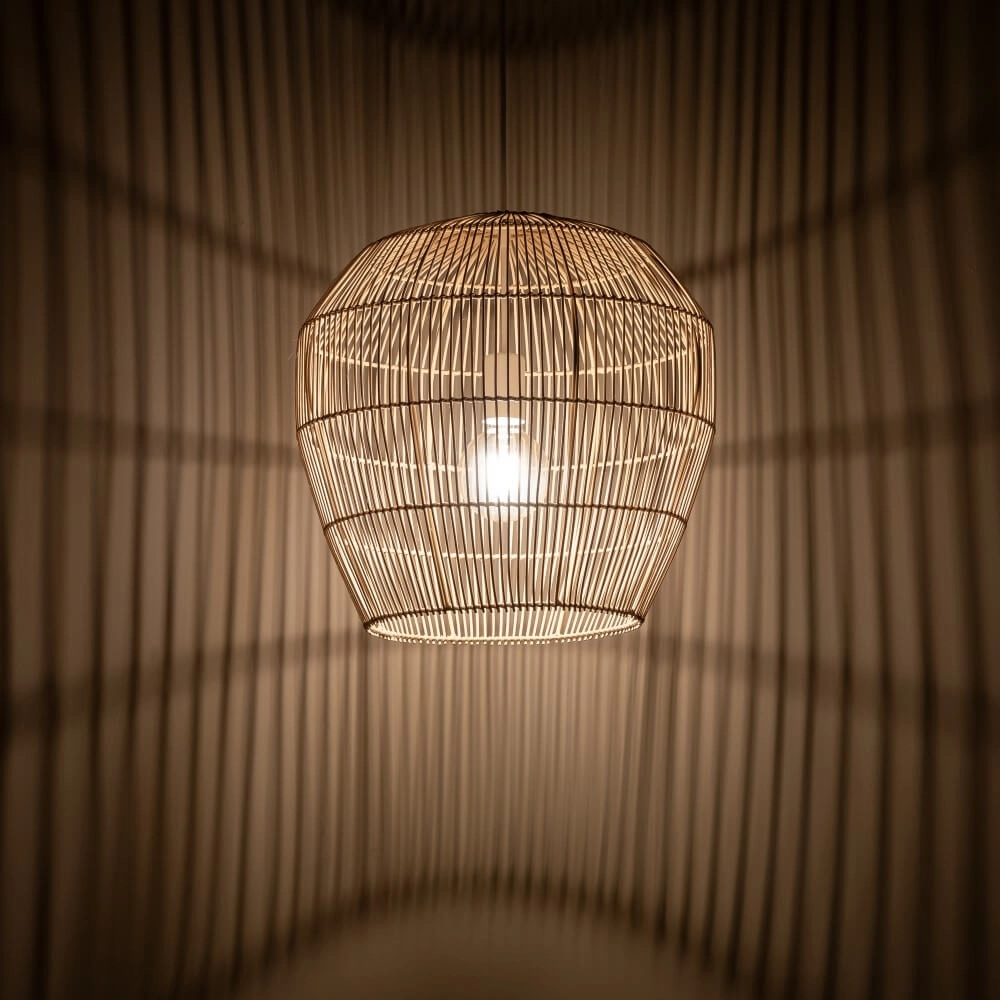 Rattan pendant lamp Haiti S Ø 43cm Lyora 5903139111638