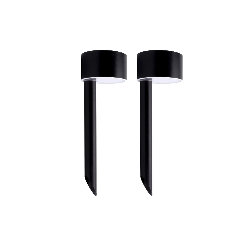 Solar pole True 24cm - black - set of 2 Lyora 5055788300830