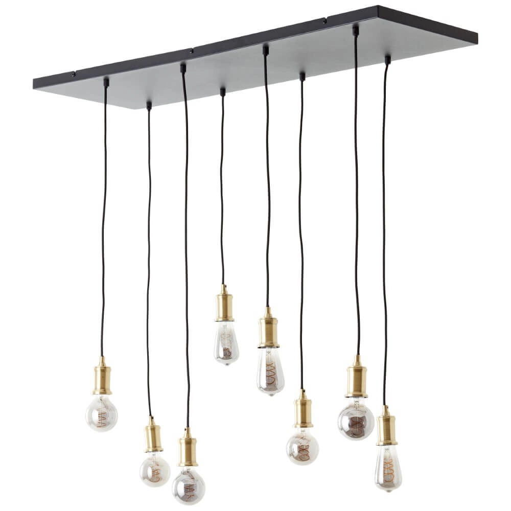 Hanging lamp Darcia with 8 pendulums Brilliant 4004353411700
