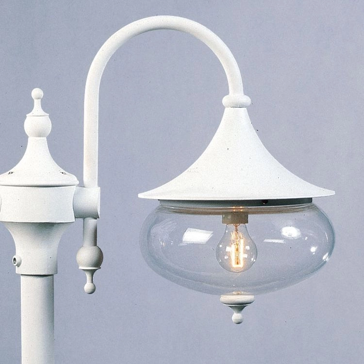 Classic lantern shade Libra 2-light white KonstSmide 7318306202503