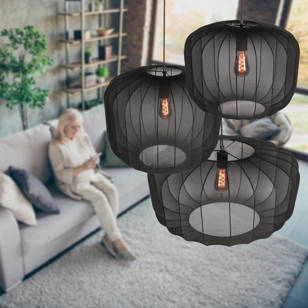 Bohemian pendant lamp Sable Ø 45cm Steinhauer 8712746177893