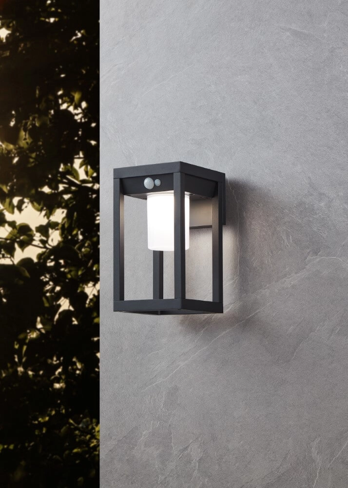 Solar wall lamp Martano with sensor Eglo 9008606261871