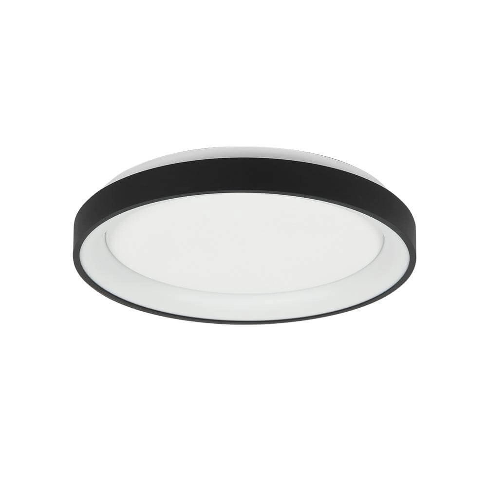 Ceiling lamp Ringlede design black Ø 28cm Steinhauer 8712746171938