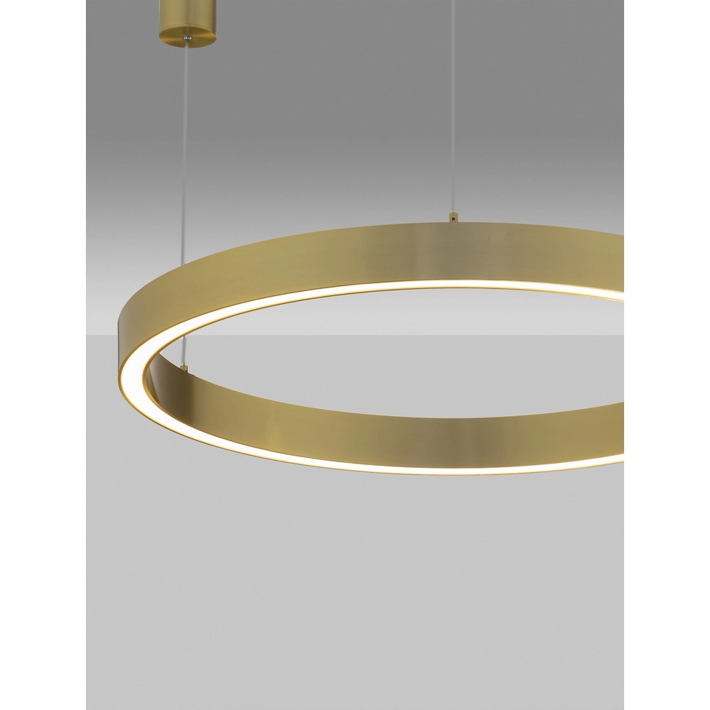 Design pendant lamp Sting gold Ø 80cm Lyora 5212017437426