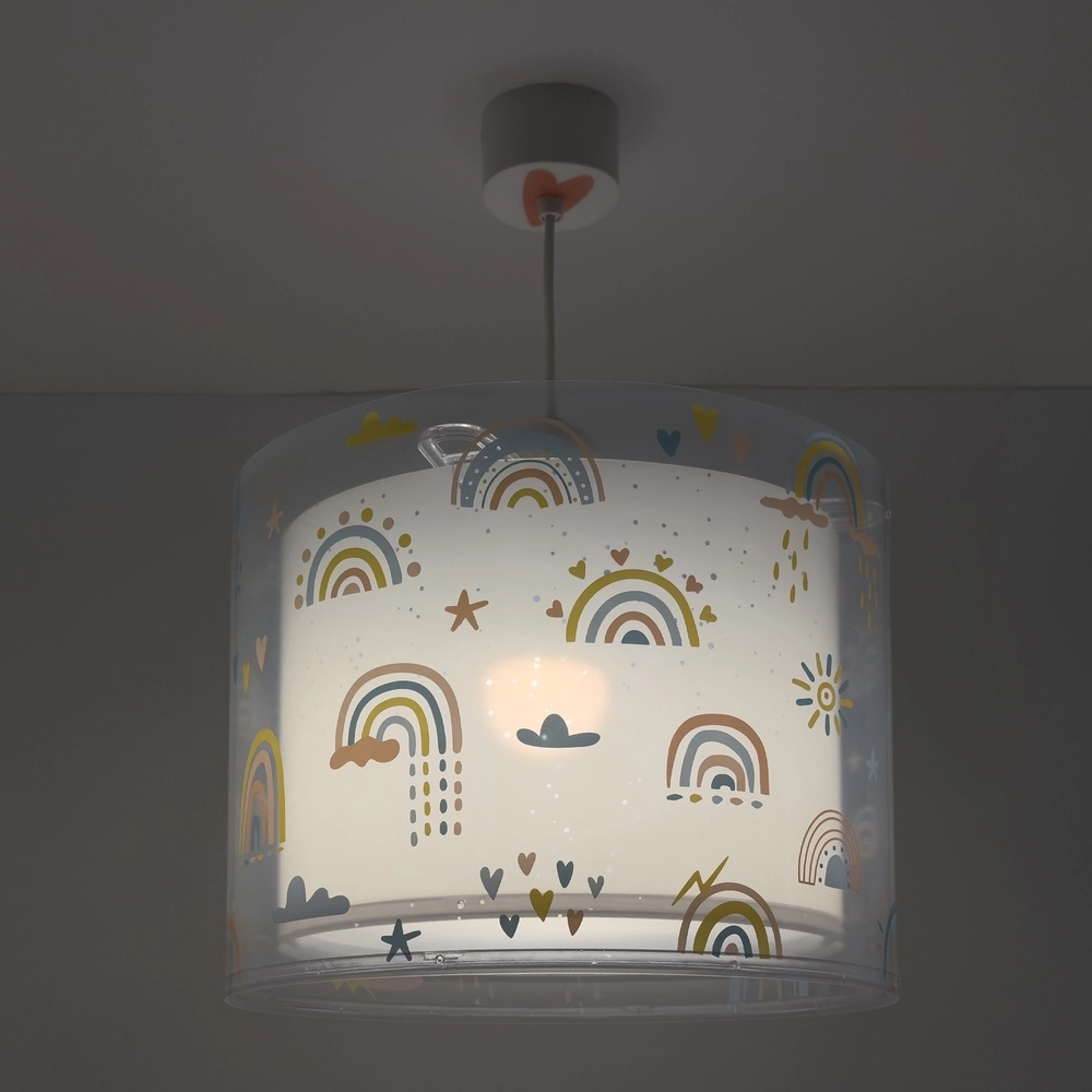 Pendant lamp Rainbow pink for children's room Dalber 8420406002569