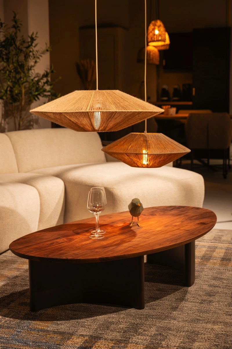 Rattan pendant lamp Milou Ø 65cm ETH 8720195311218