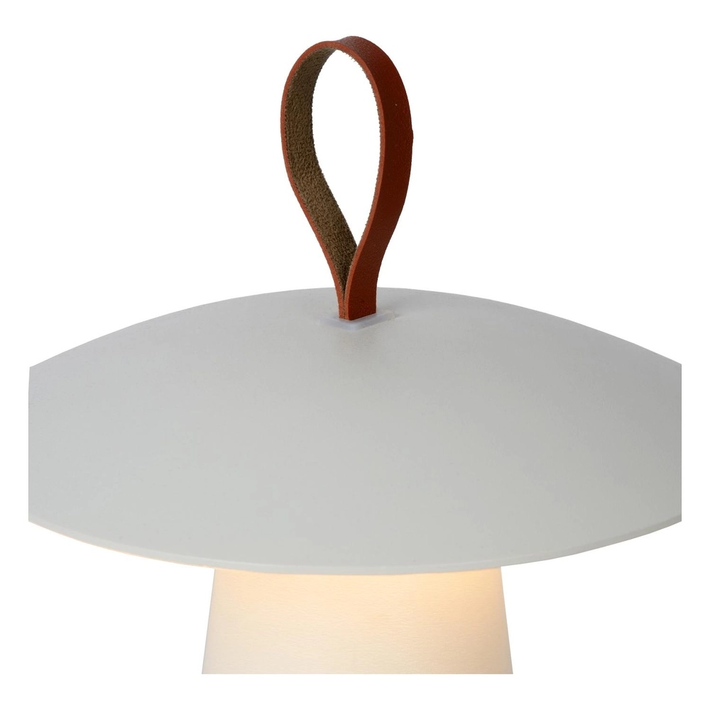 White table lamp La Donna Rechargeable Lucide 5411212271778