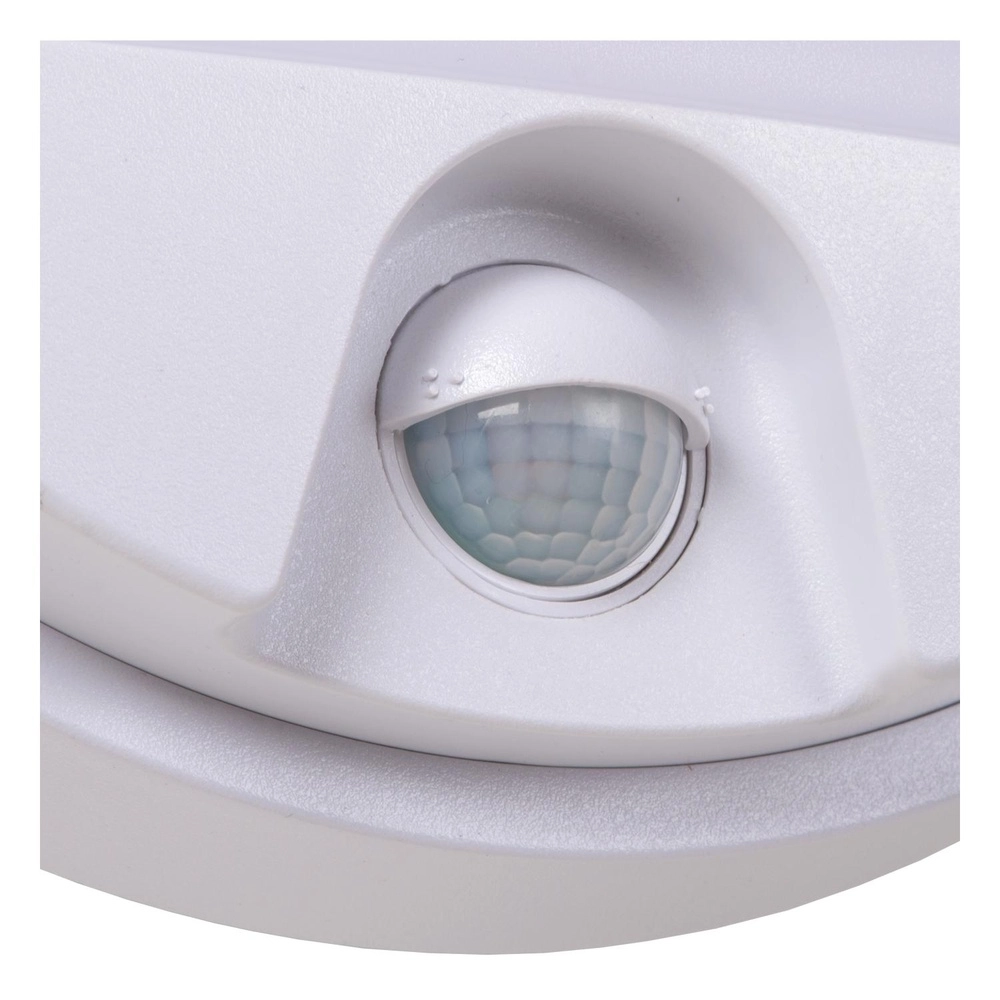 Sleek wall lamp Hups Ir Ø 21cm white with sensor Lucide 5411212221582