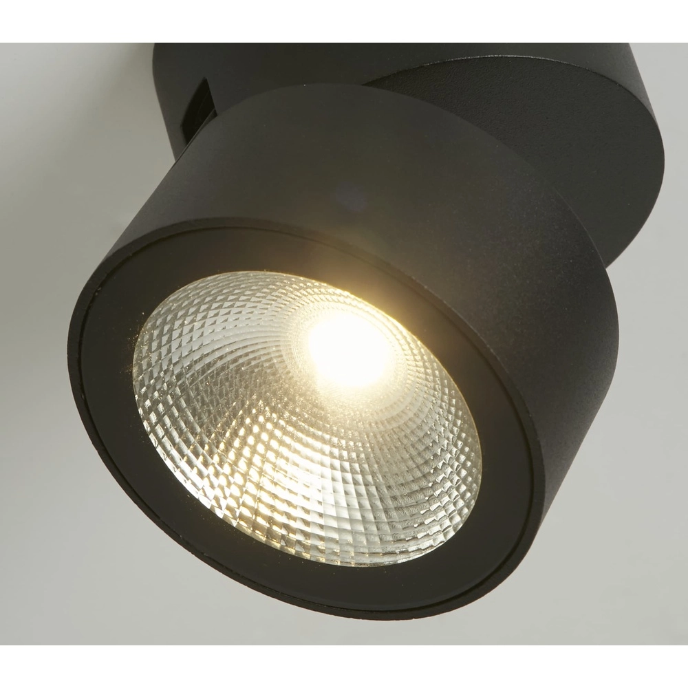 Ceiling lamp Manhattan black Searchlight 5053423297903