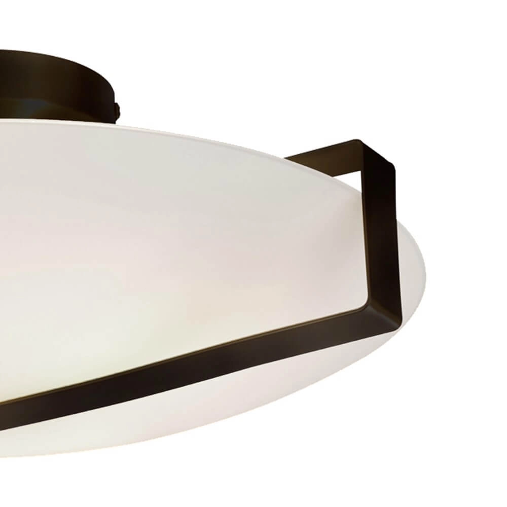 Ceiling lamp Sundial black Searchlight 5053423274751