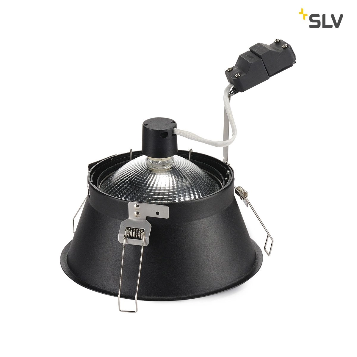 Downlight Horn 18.5cm black SLV 4024163168724