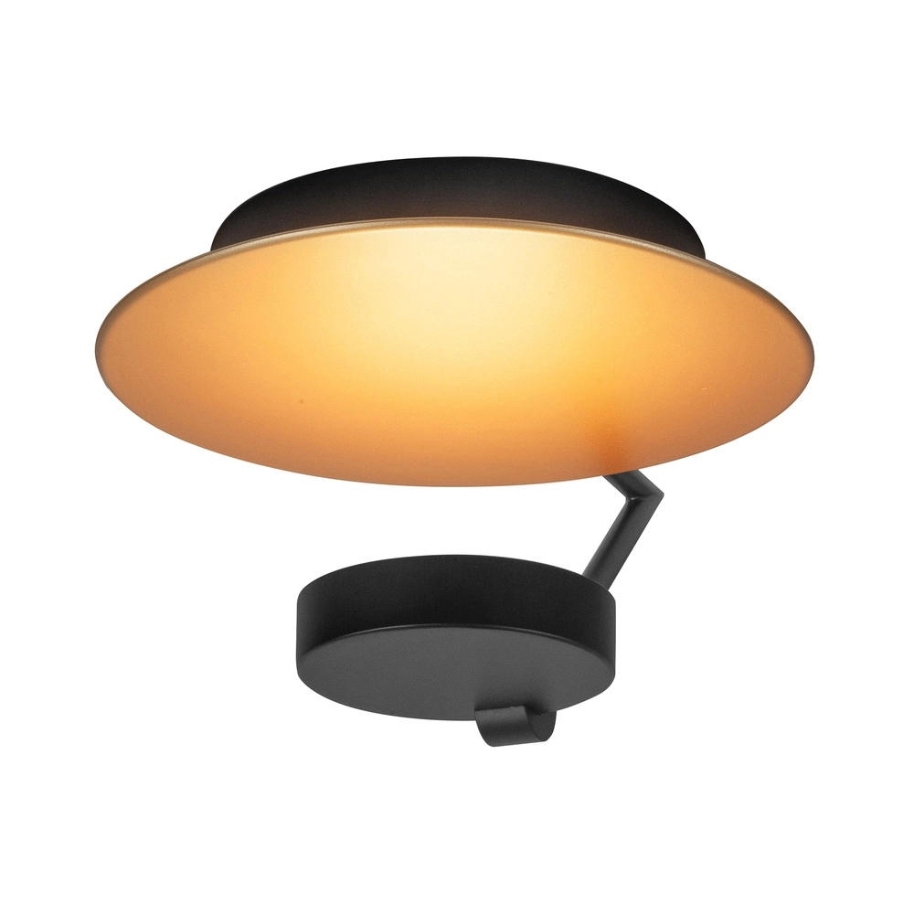 Design ceiling lamp Goldy black Ø 25cm