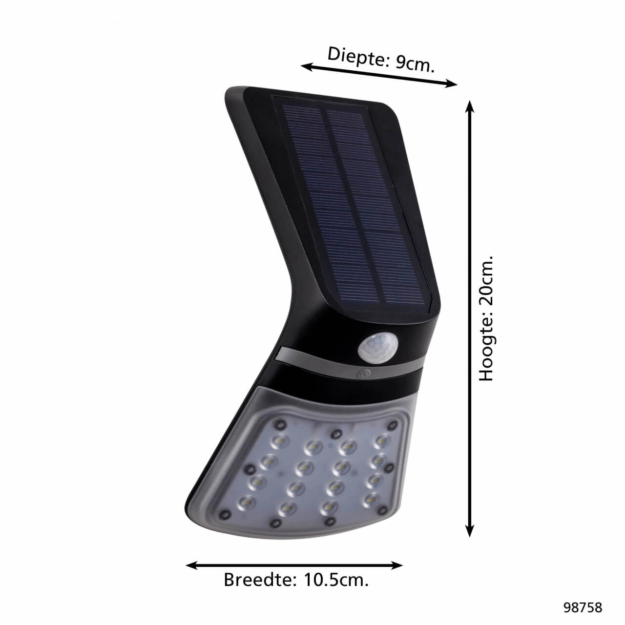 Solar wall lamp Lamozzo 1 Eglo 9002759987589
