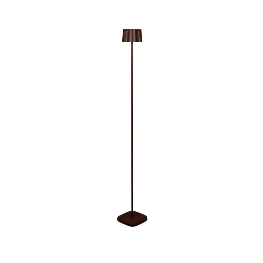 Rusty brown floor lamp Nice for outdoors
