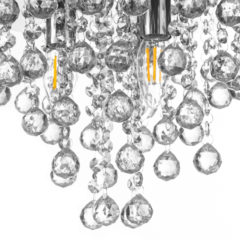 Ceiling chandelier London chrome Ø 38cm Globo 9007371516575