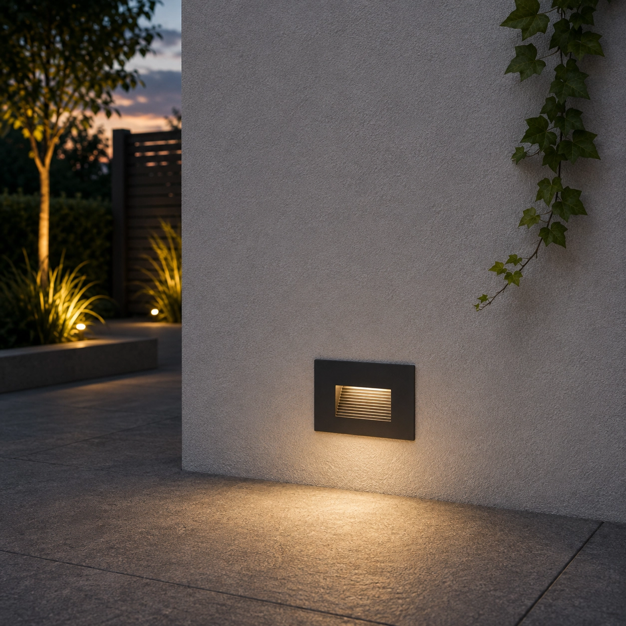 Recessed light Polka 12cm black