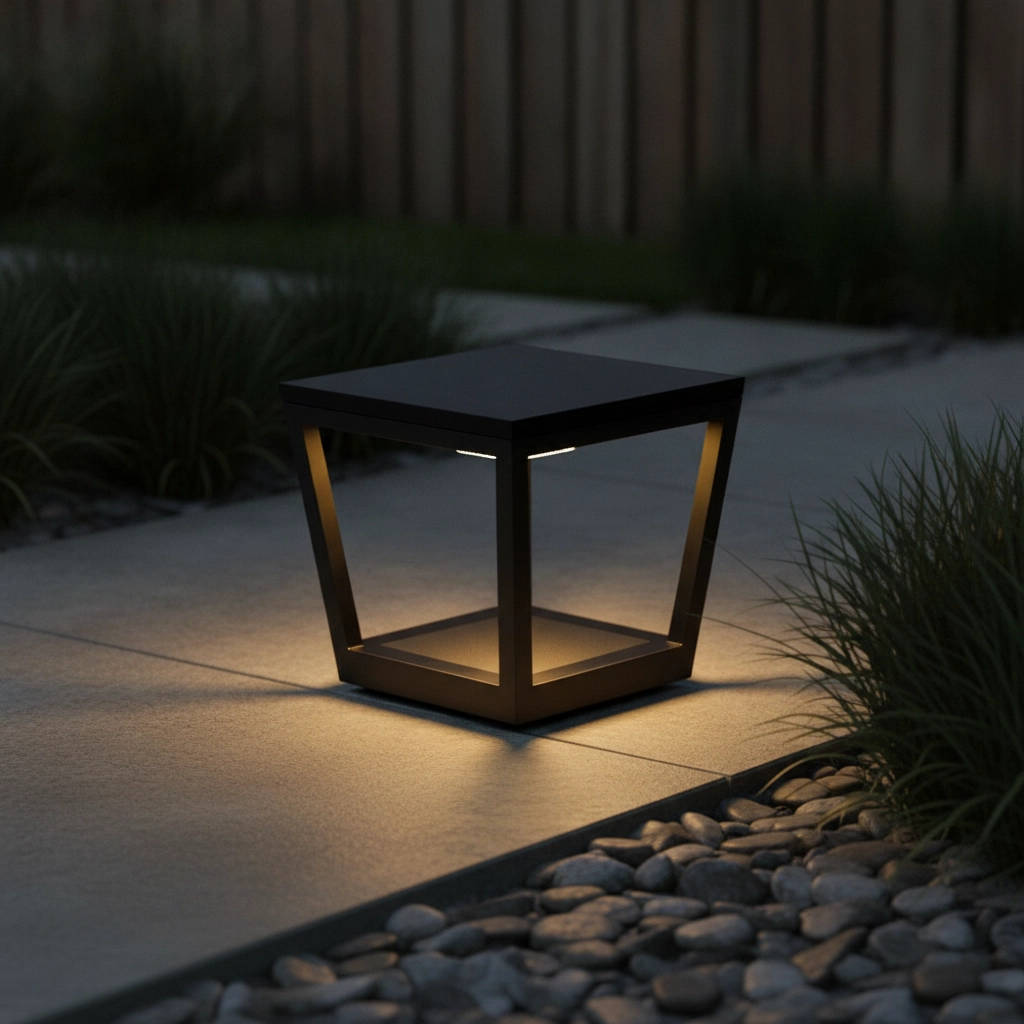 Solar lamp Cuppa anthracite