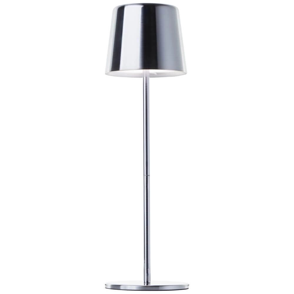 Rechargeable table lamp Xaana nickel Brilliant 4004353441462
