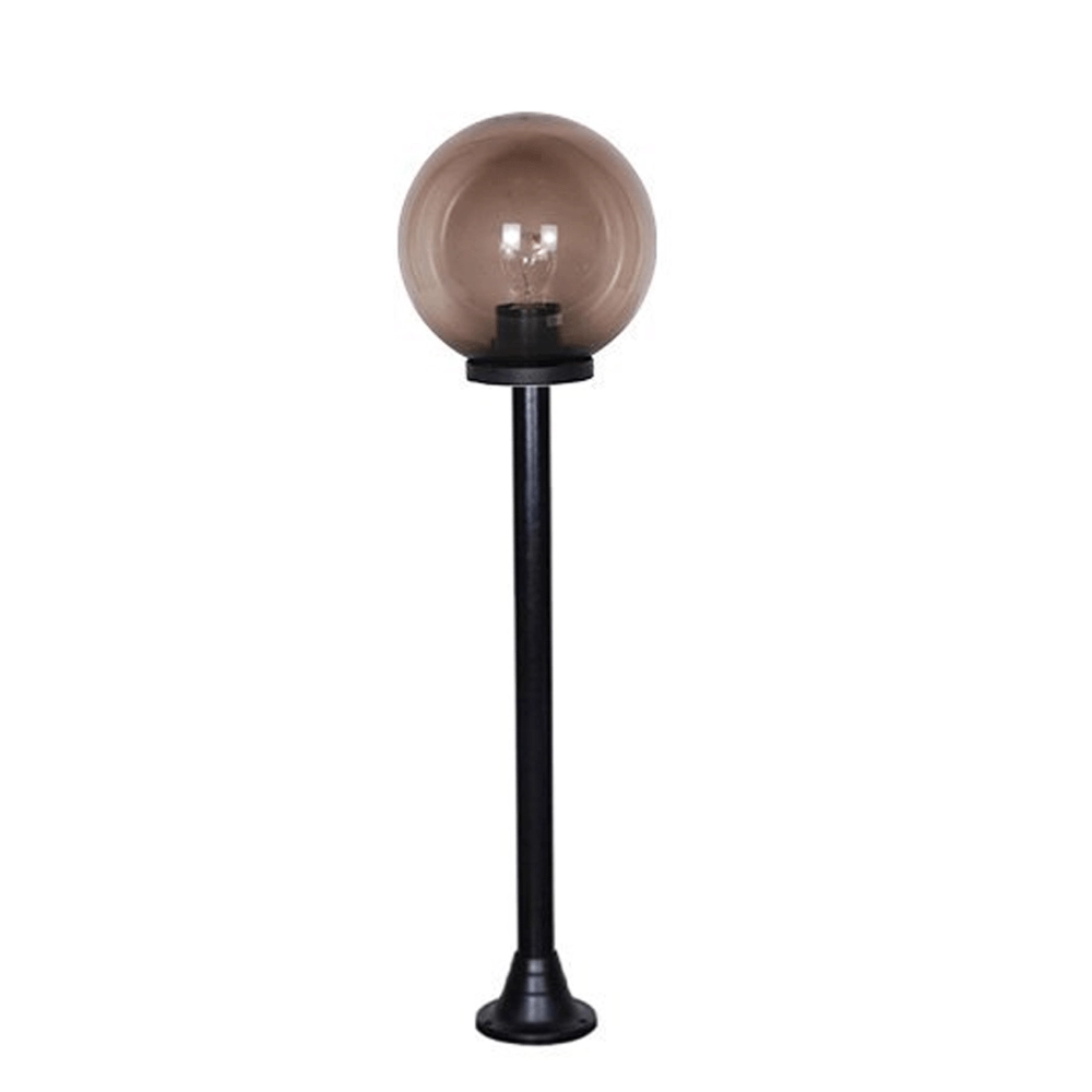 Ball lamp Bolano 131cm. standing smoke