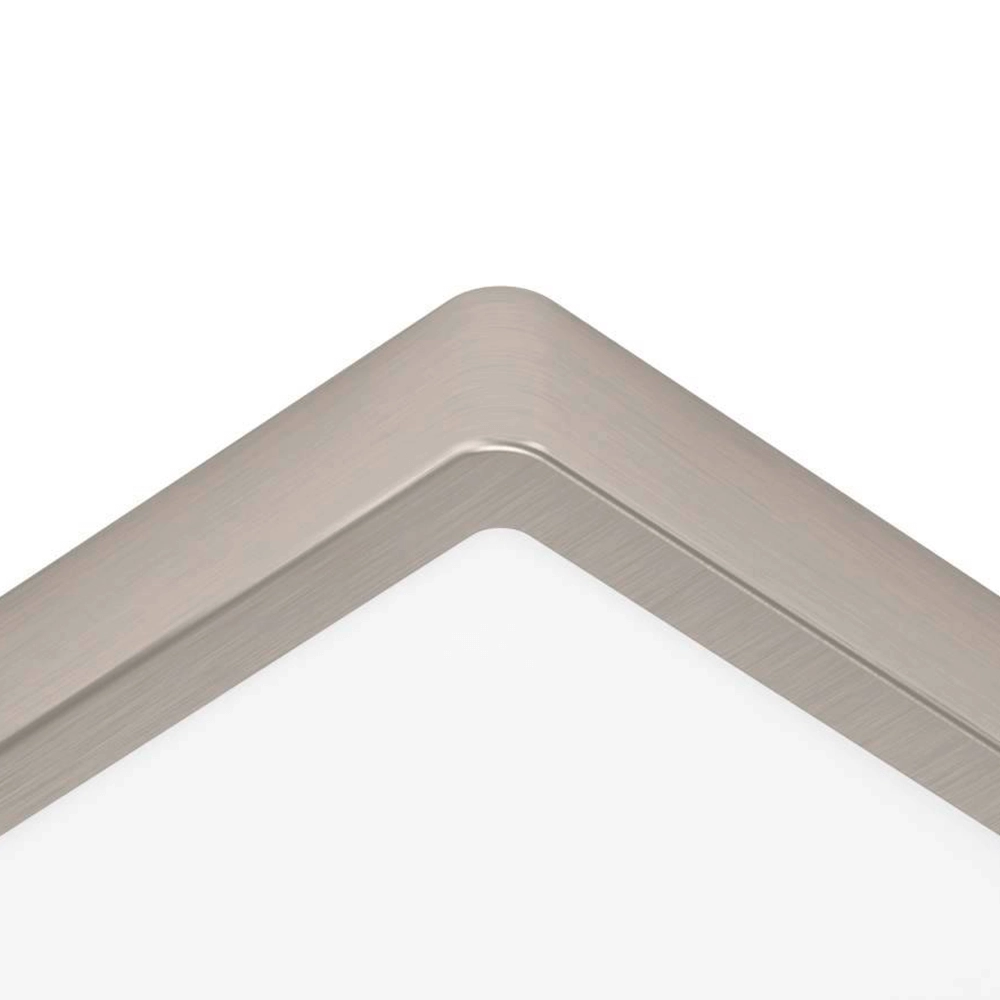 Stainless steel ceiling lamp Fueva 5 28.5 by 28.5cm Eglo 9008606244942