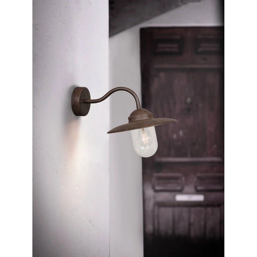 Classic wall lamp Luxembourg Rusty brown Nordlux 5701581233171