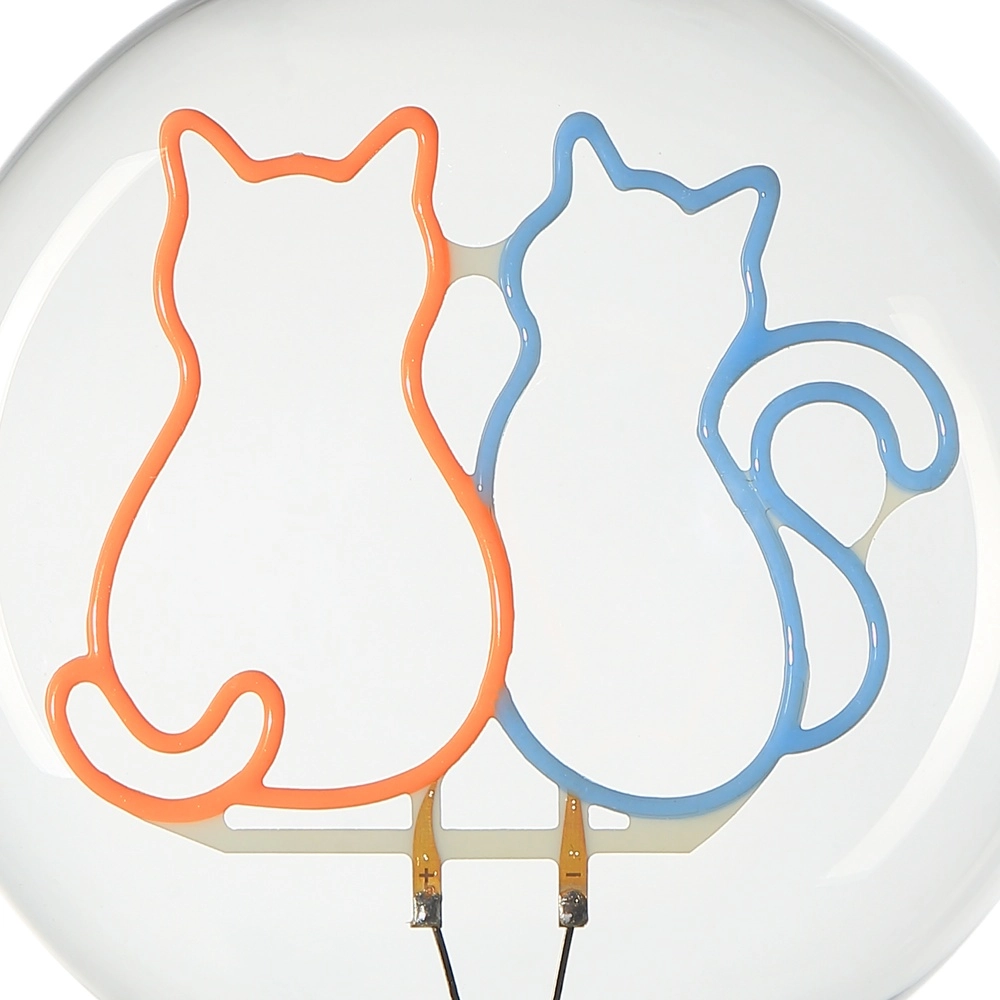 E27 light source Lumopop Cats - Pink Blue Brilliant 4004353477676