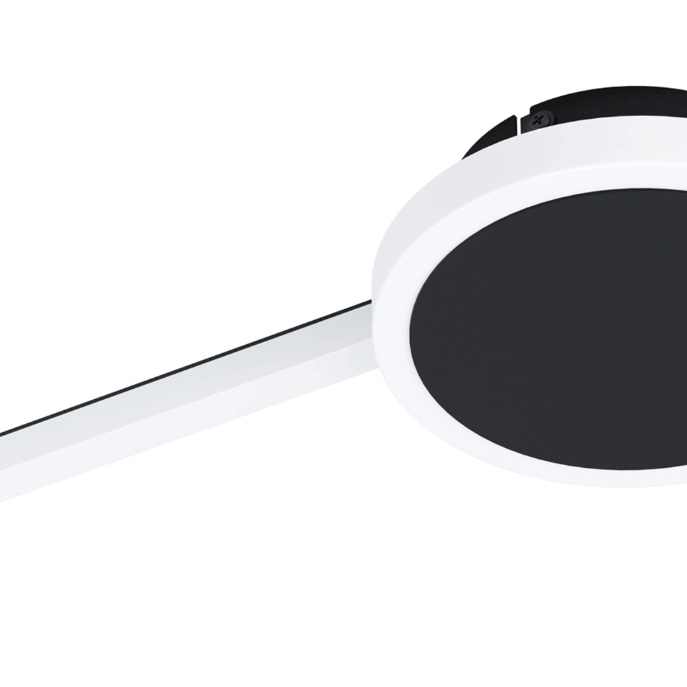 Black LED ceiling lamp Sarginto Eglo 9002759996086