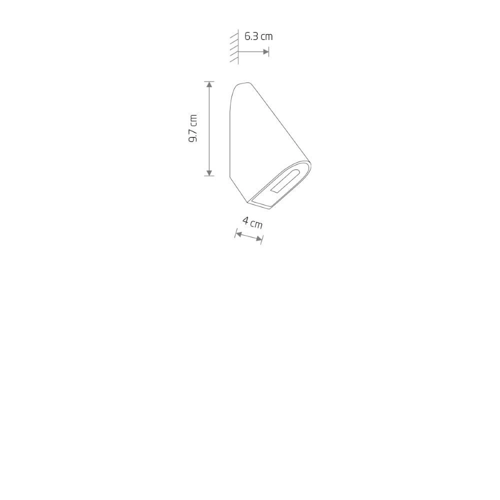 Design wall lamp Cline black Lyora 5903139113779