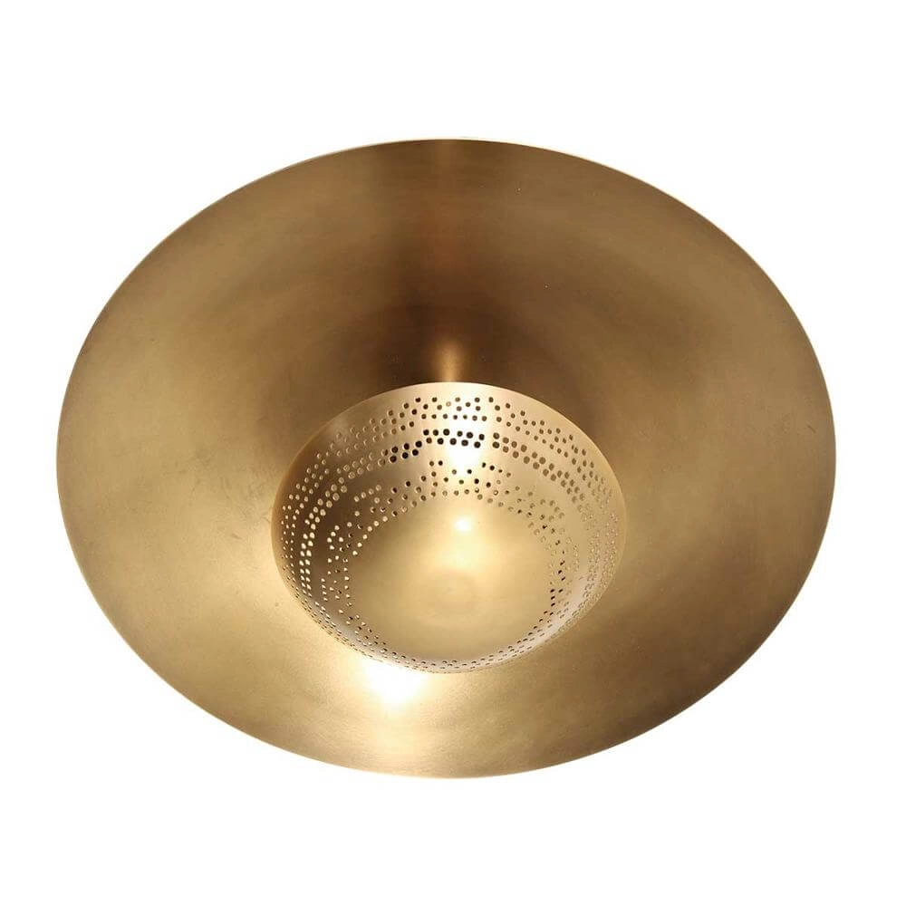 Round ceiling lamp Brass bronze Steinhauer 8712746171662