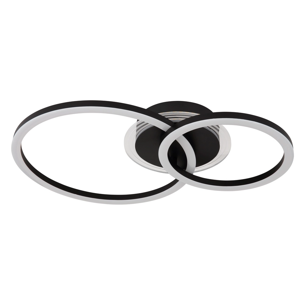 Black ceiling lamp Loretta Design Globo 9007371481293