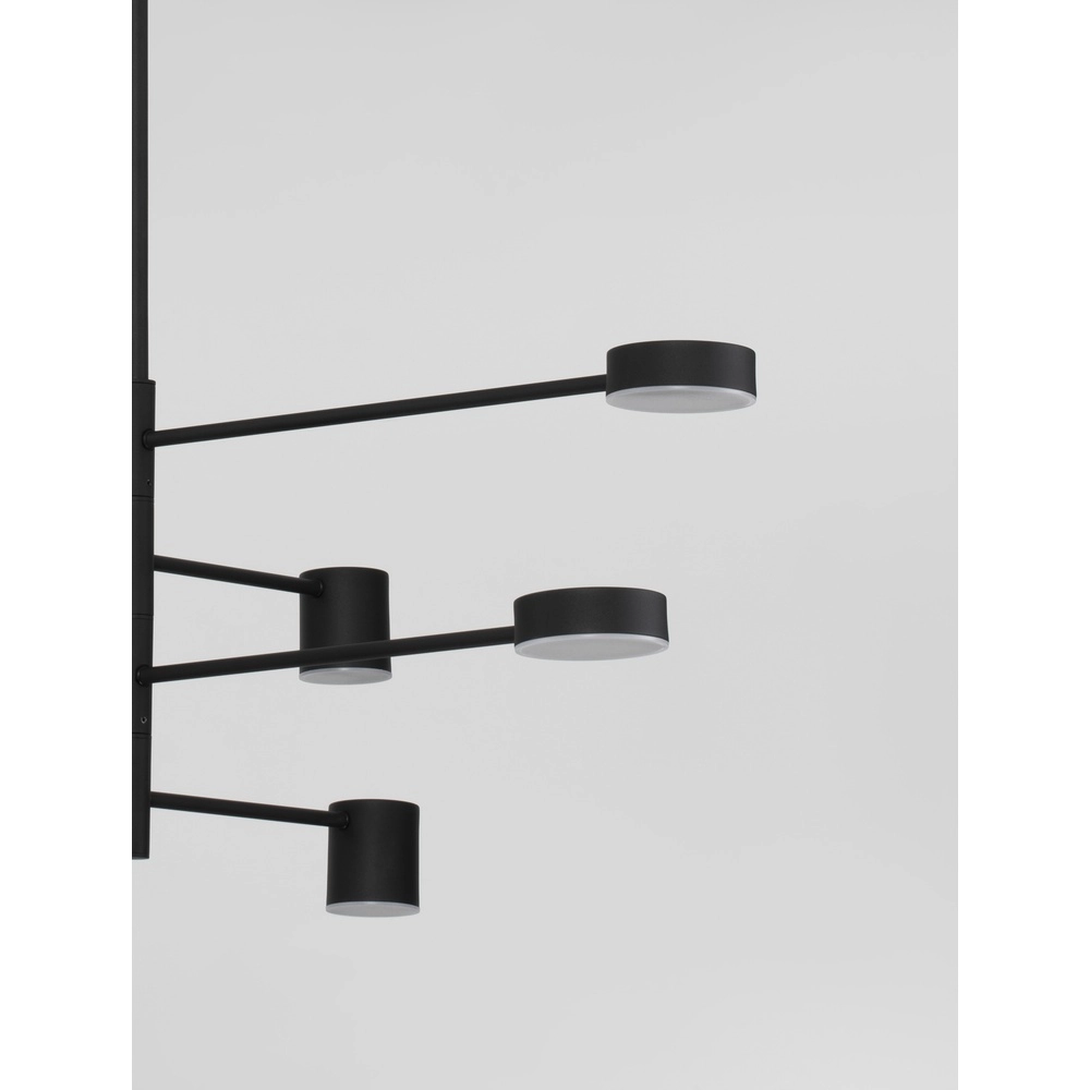 Black pendant lamp Nordik M design Lyora 5212017440693