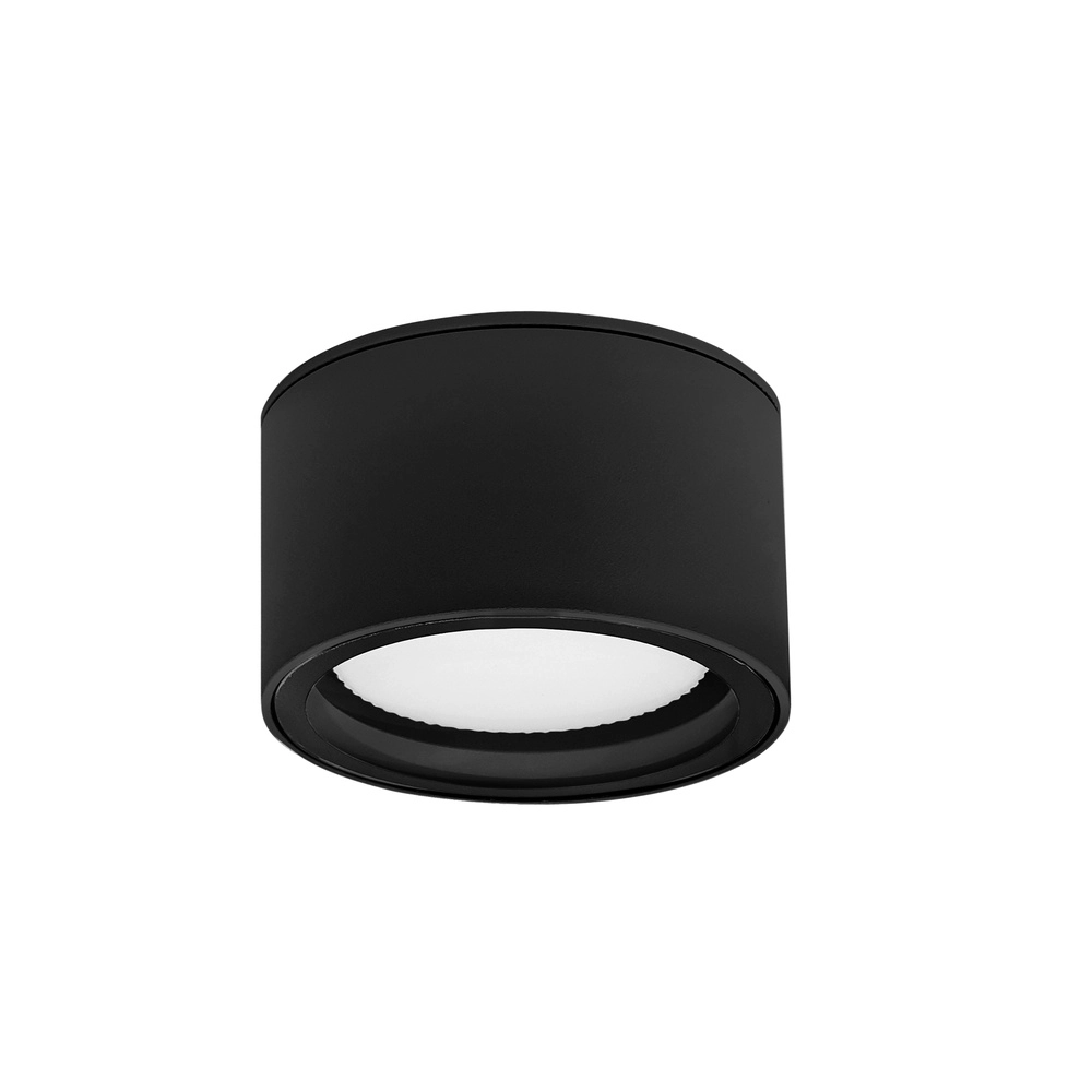 Round ceiling lamp Focus Ø 10cm anthracite