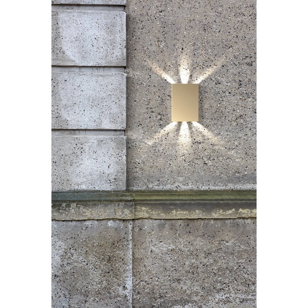 Wall lamp brass Fold Wide design Nordlux 5704924000614