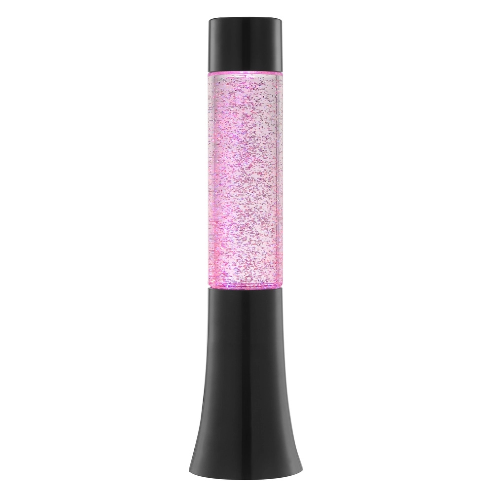 Lava lamp Glitter-Tower Black