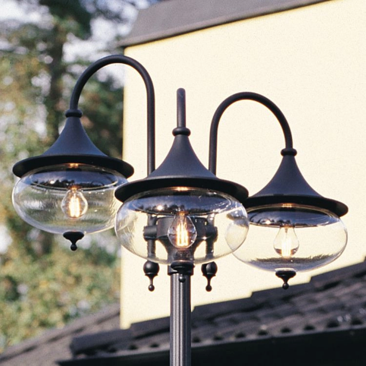 Lantern lamp Libra 3-light black
