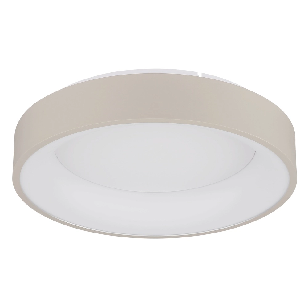 Modern ceiling lamp Gallegos sand brown Ø 38cm Globo 9007371578955